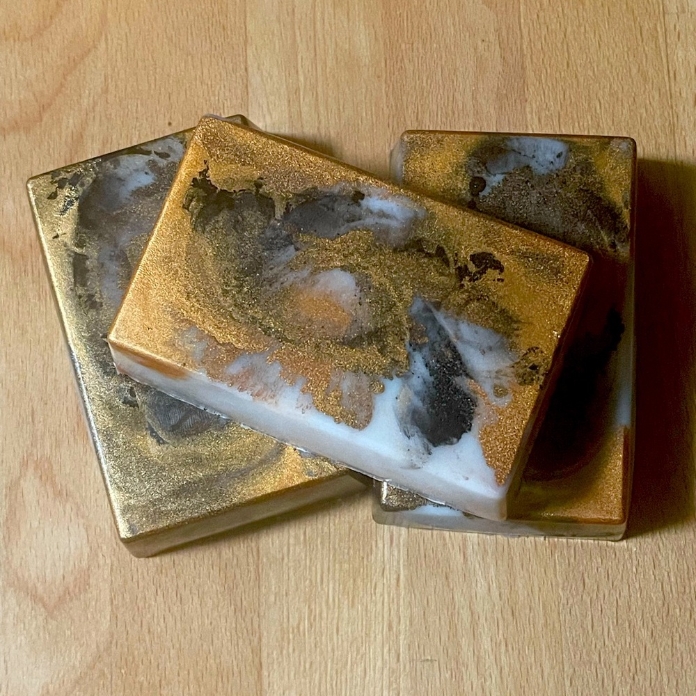 (3 pack) Coffee and Whiskey Handmade Soap